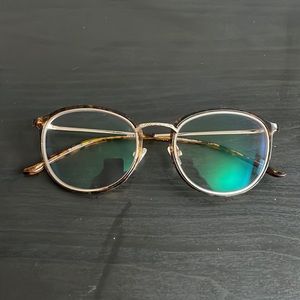 Ottoto Bellona Tortoise with Gold BlueLight Glasses